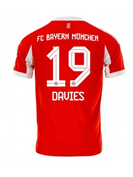 Billige Bayern Munich Alphonso Davies #19 Hjemmedrakt 2025-26 Kortermet